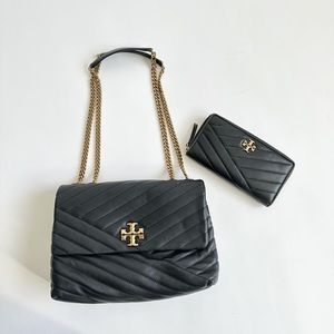 Black Tory Burch Purse and Wallet